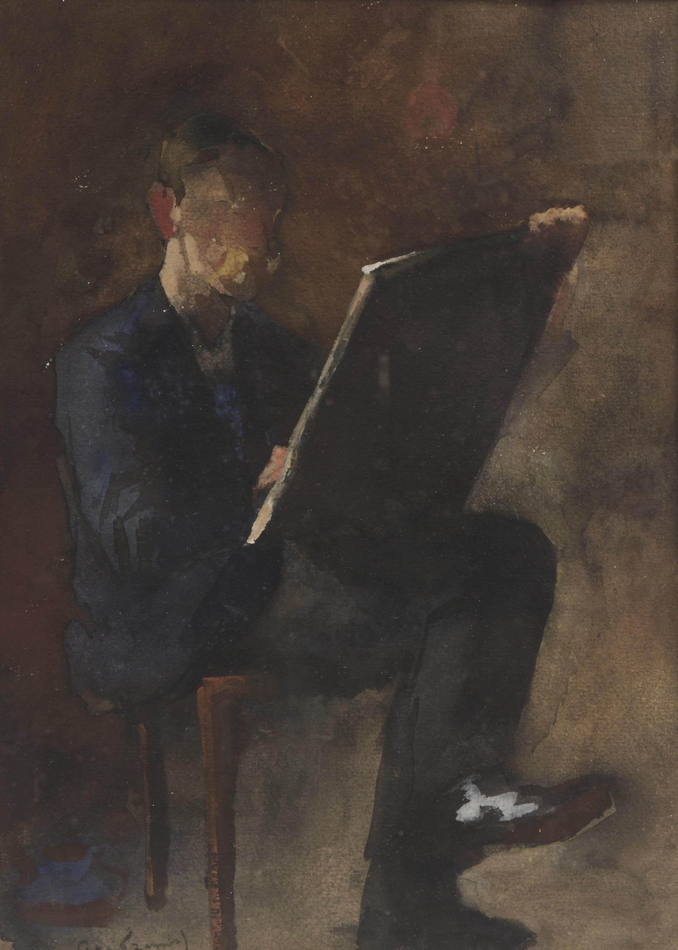 Floris Arntzenius - Artist at work