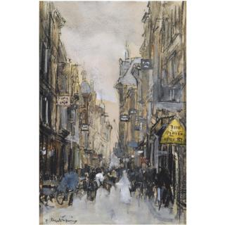 Floris Arntzenius - Dutch A View Of The Spuistraat, The Hague