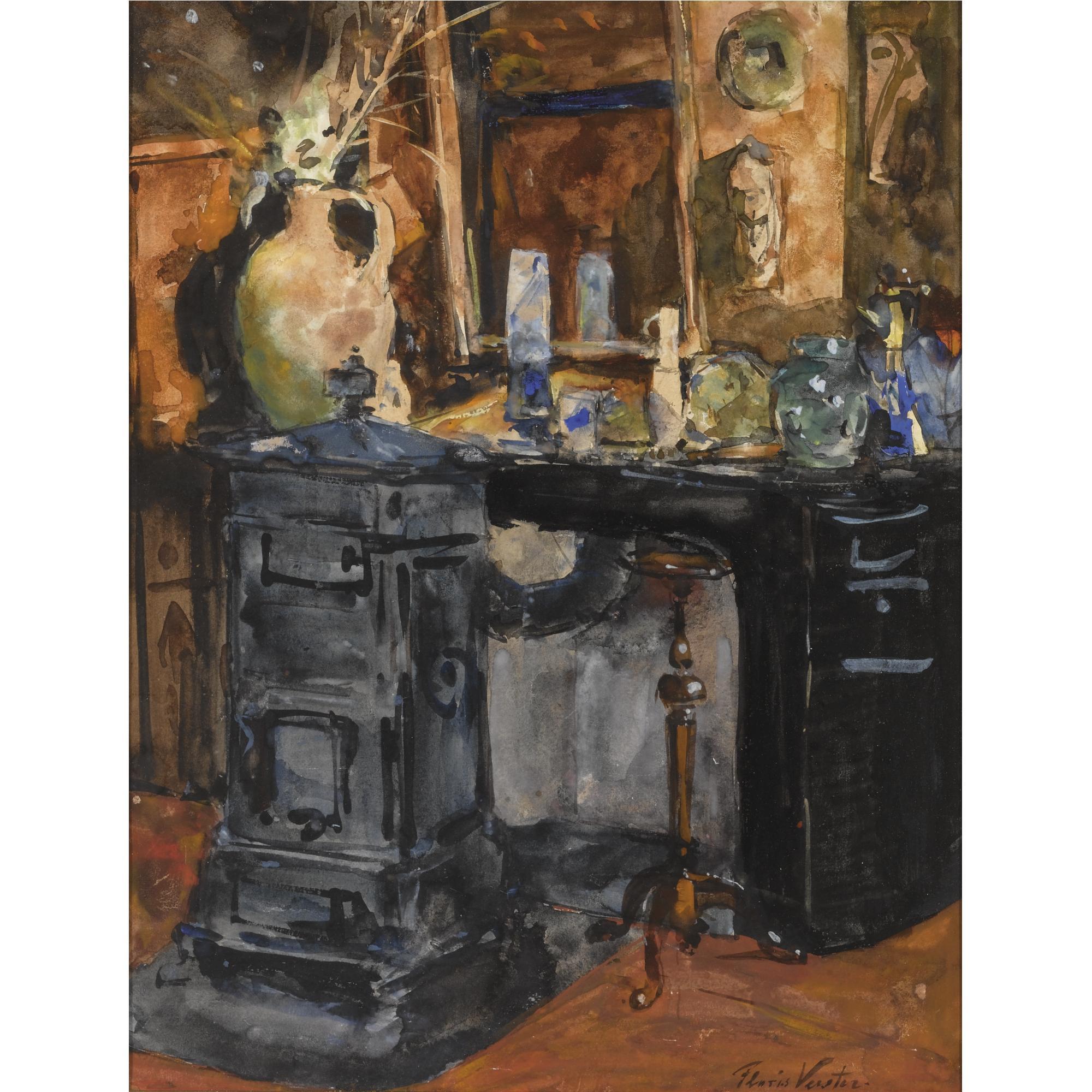 Floris Hendrik Verster - In The Artist\'S Studio