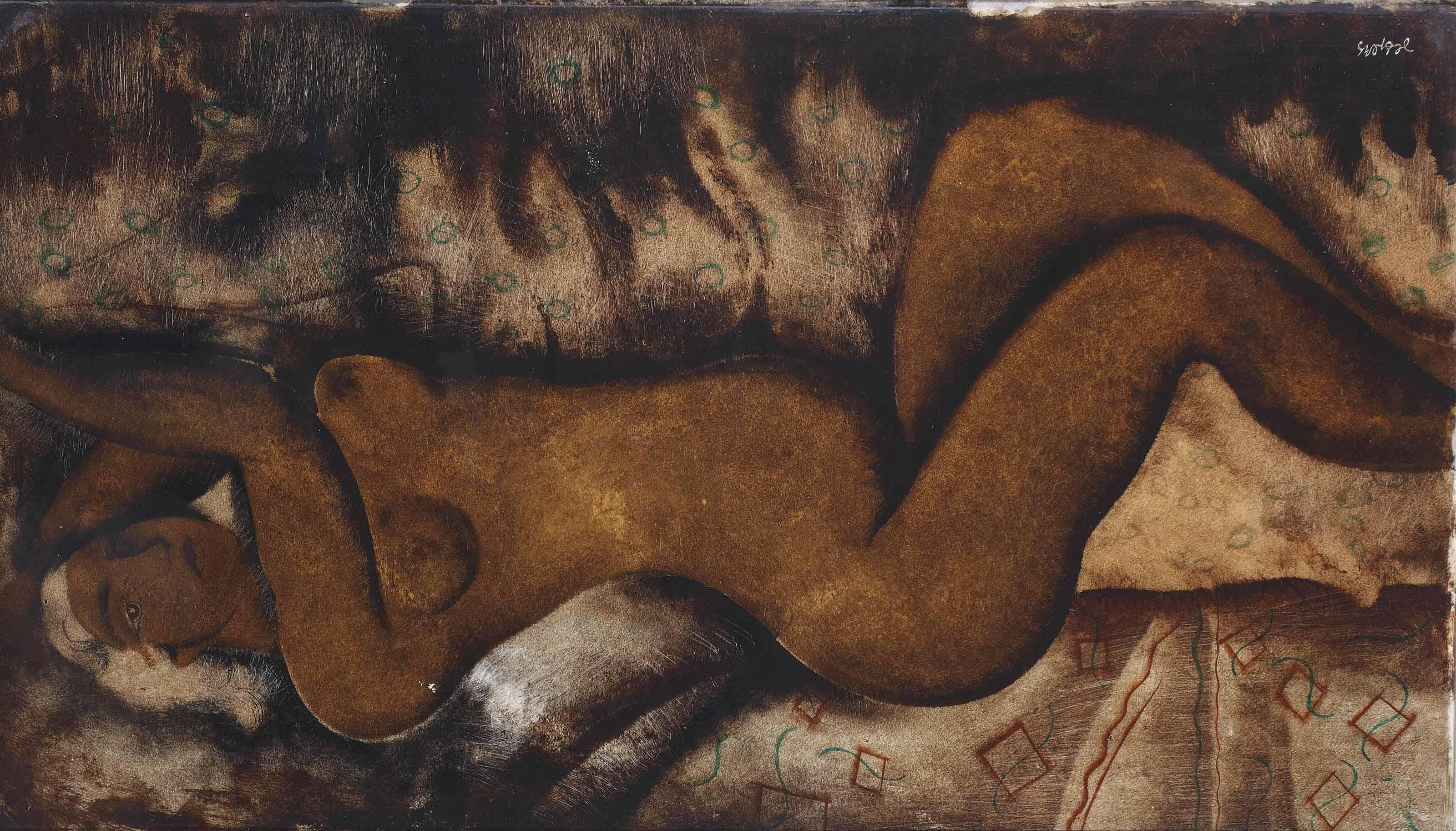 Floris Jespers - Reclining Nude