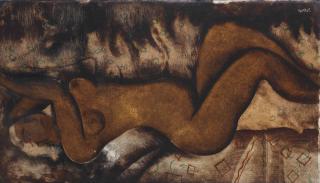 Floris Jespers - Reclining Nude