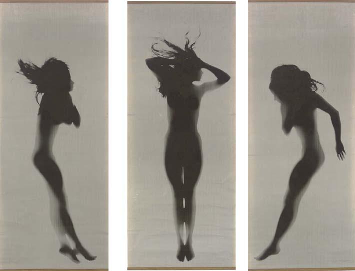 Floris Neusüss - X Series, Triptych, 1971