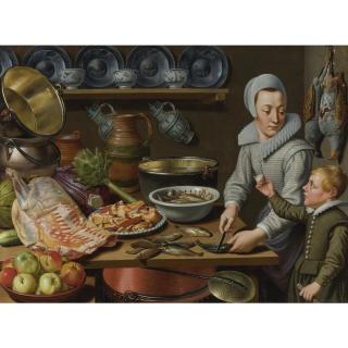Floris Van Schooten - Kitchen Scene