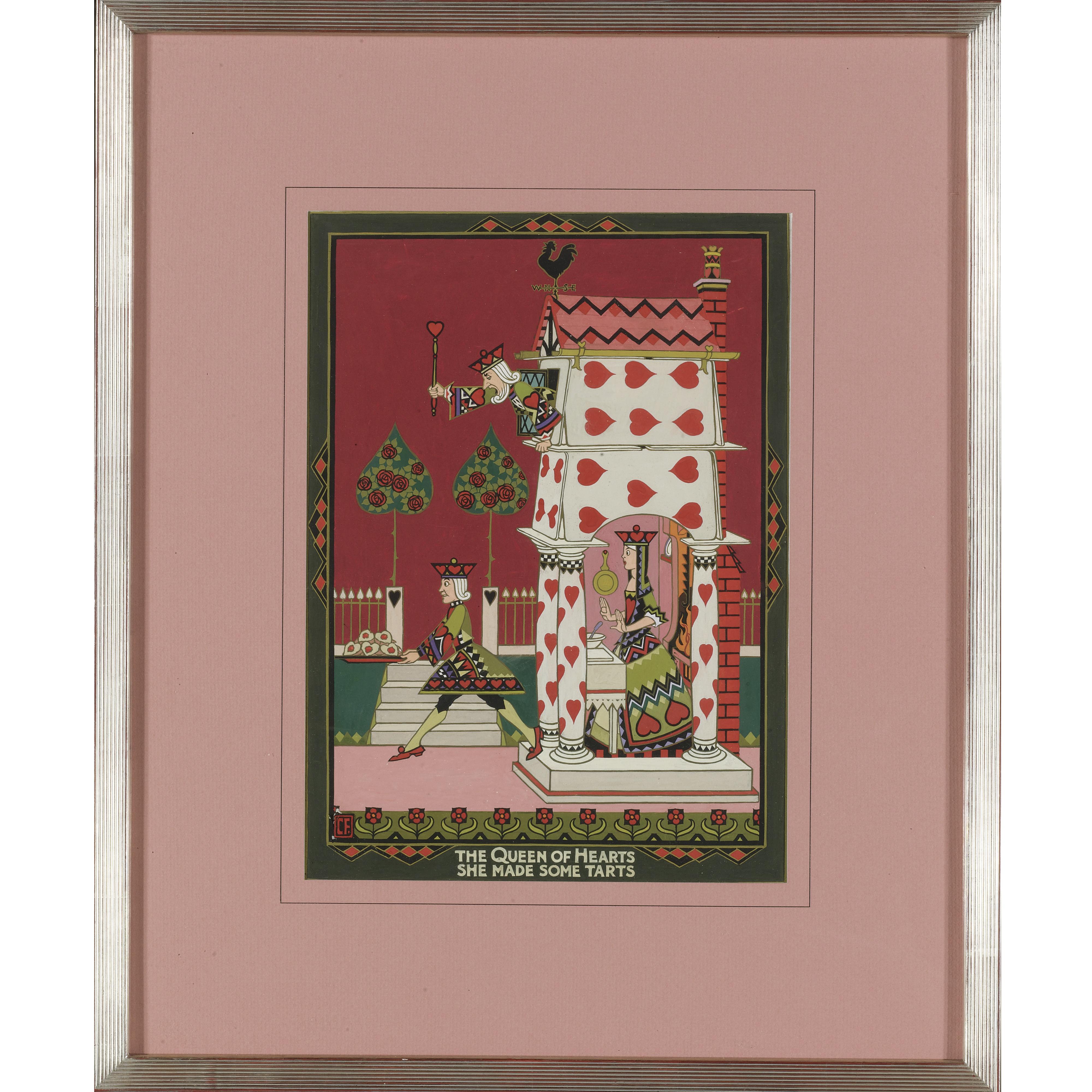 Folkard, Charles James - The Queen of Hearts | She made some tarts