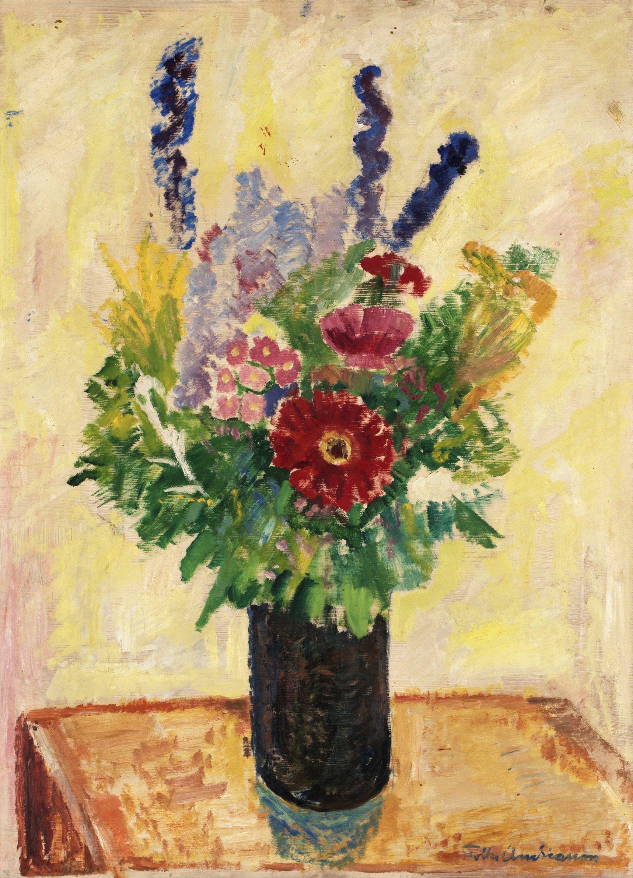 Folke Andréasson - Blomsterstilleben