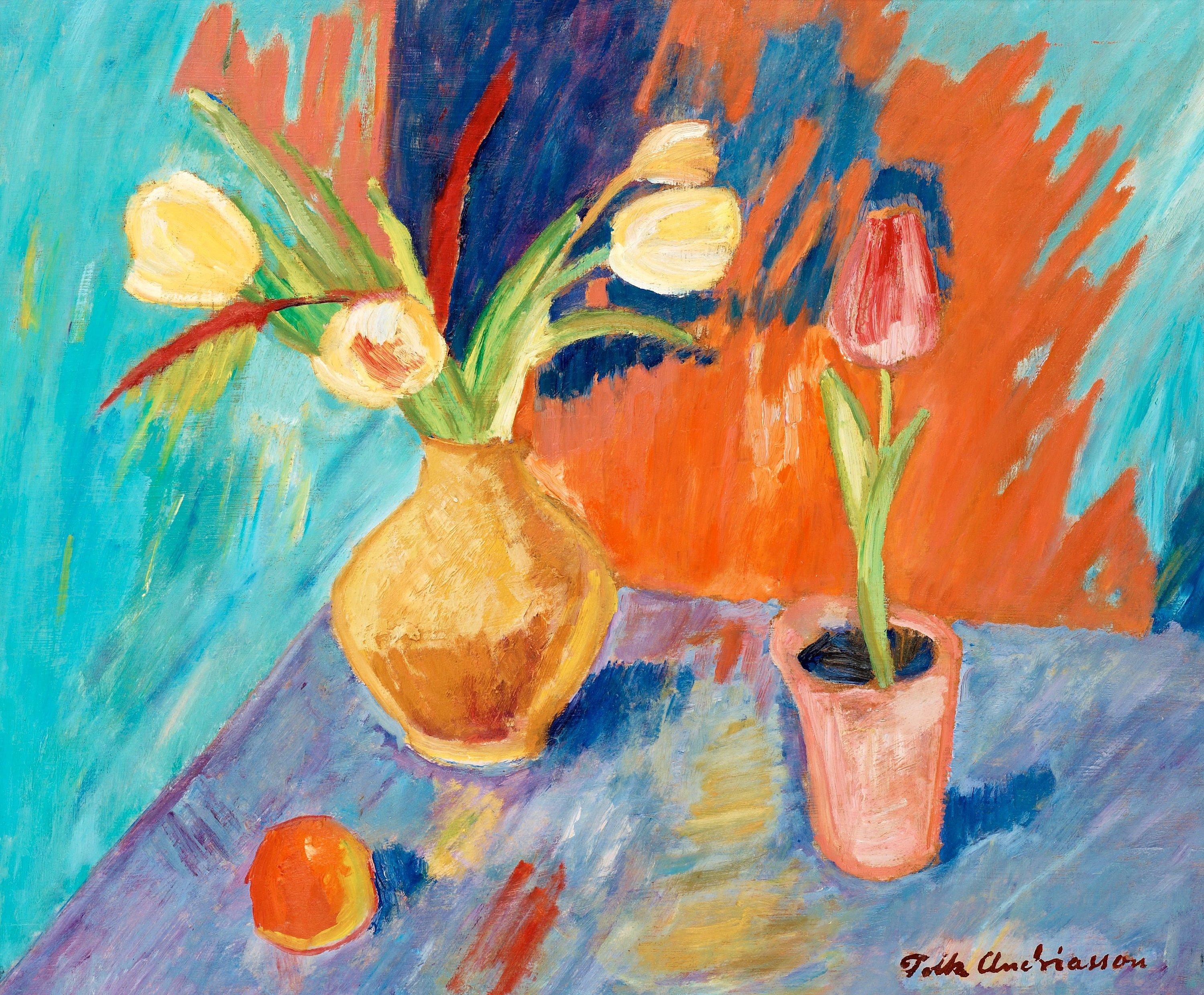 Folke Andréasson - Flowers and fruit