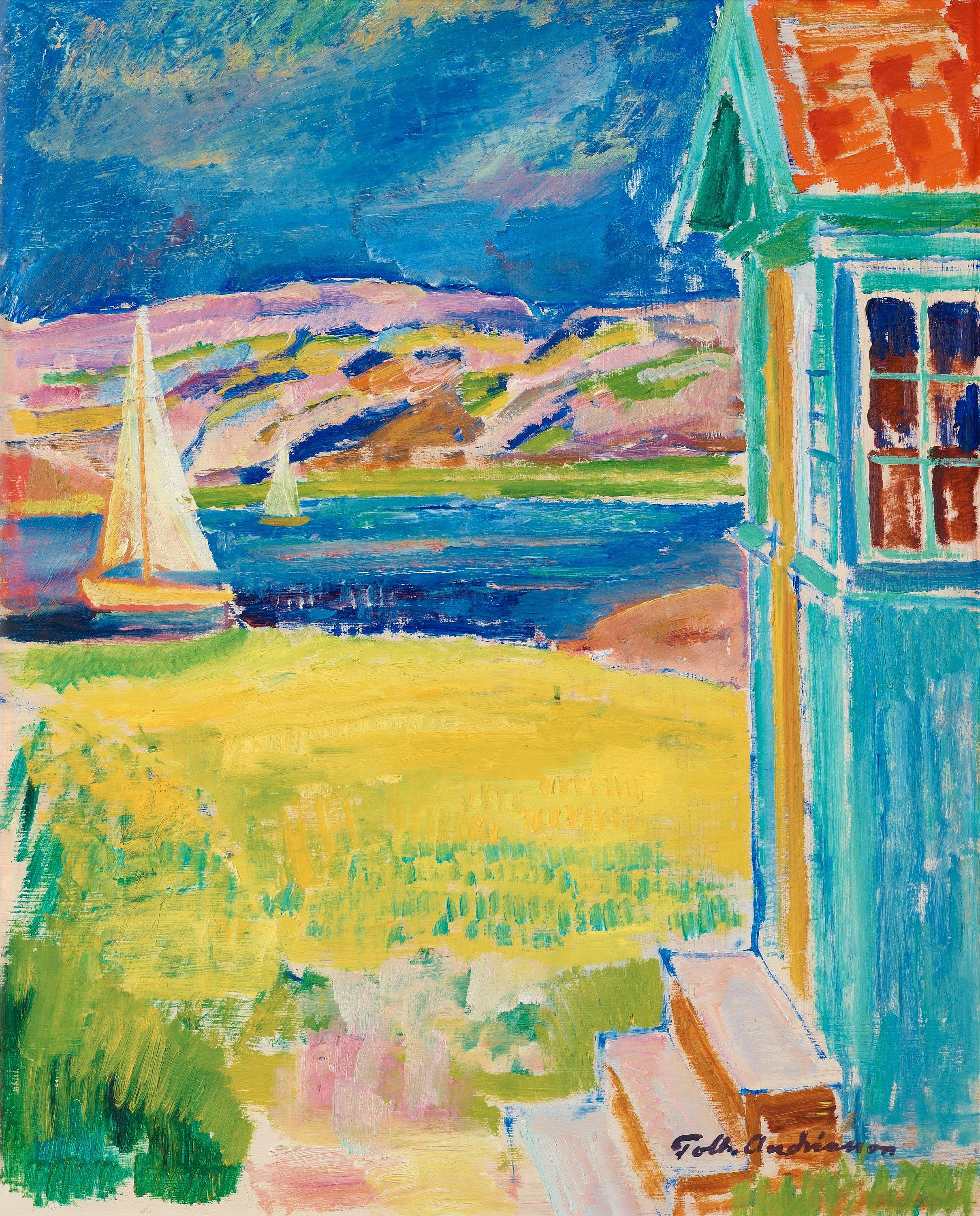 Folke Andréasson - Motif from Bohuslän, Sweden