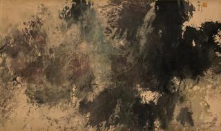 Fong Chung-Ray - Abstract Painting, 1966