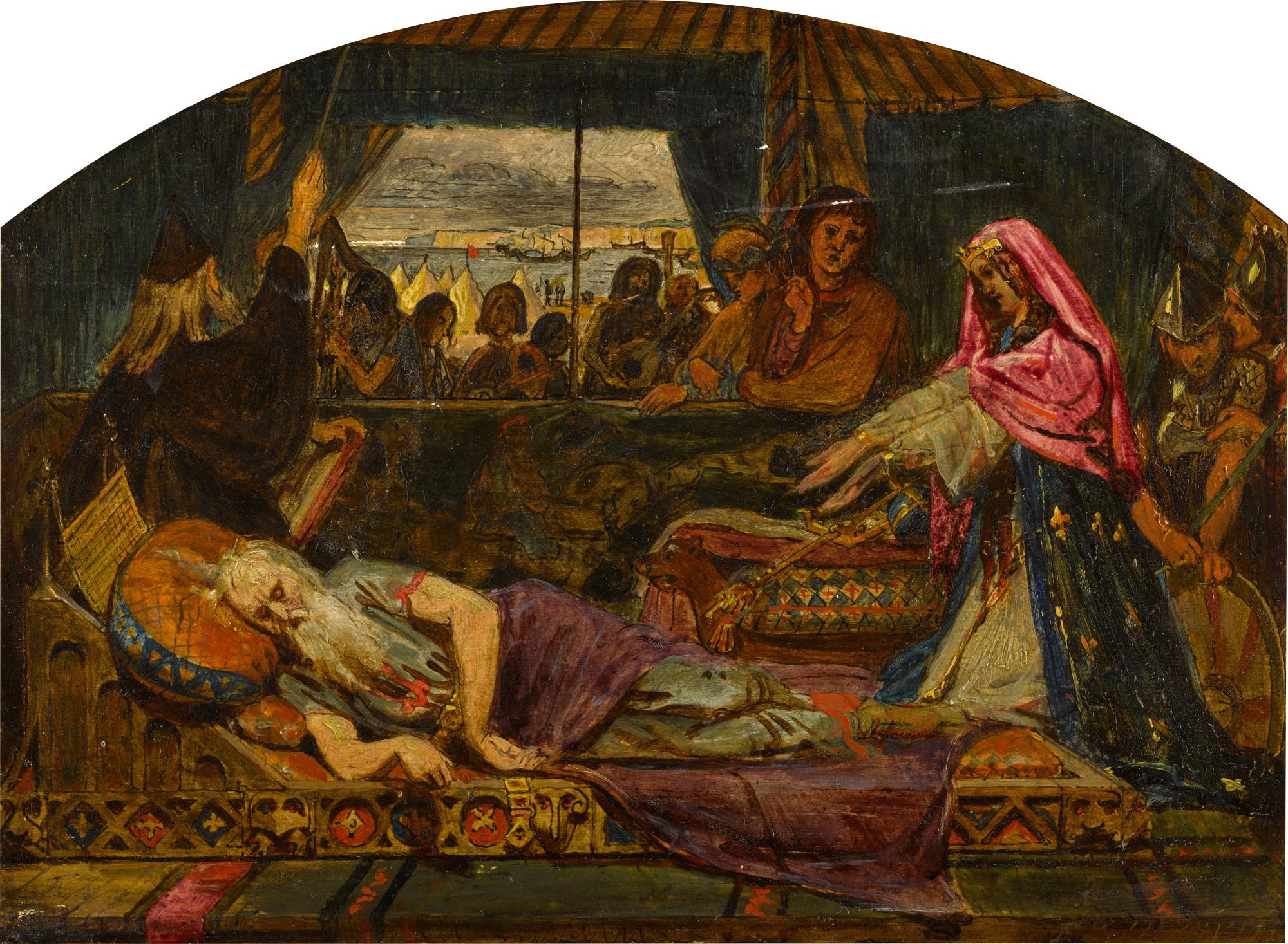 Ford Madox Brown - Cordelia at the Bedside of Lear