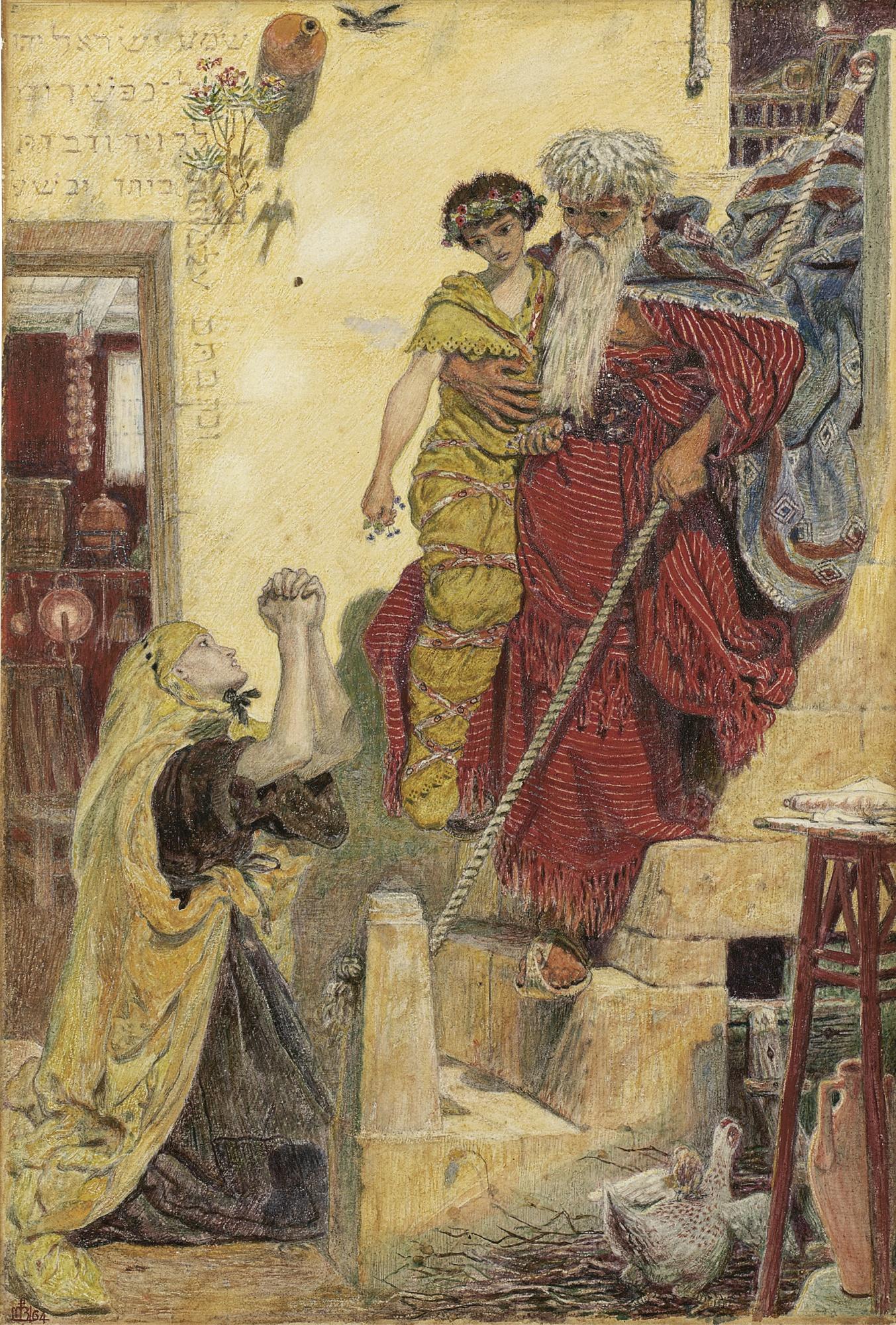 Ford Madox Brown - Elijah And The Widow