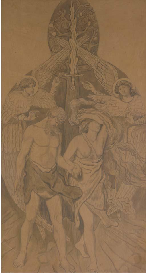 Ford Madox Brown - The Expulsion From Eden