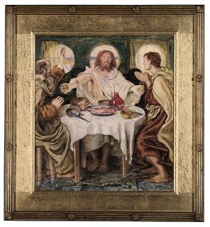 Ford Madox Brown - The Supper At Emmaus \'And How It Was Known Of Them By Breaking Of Bread\'