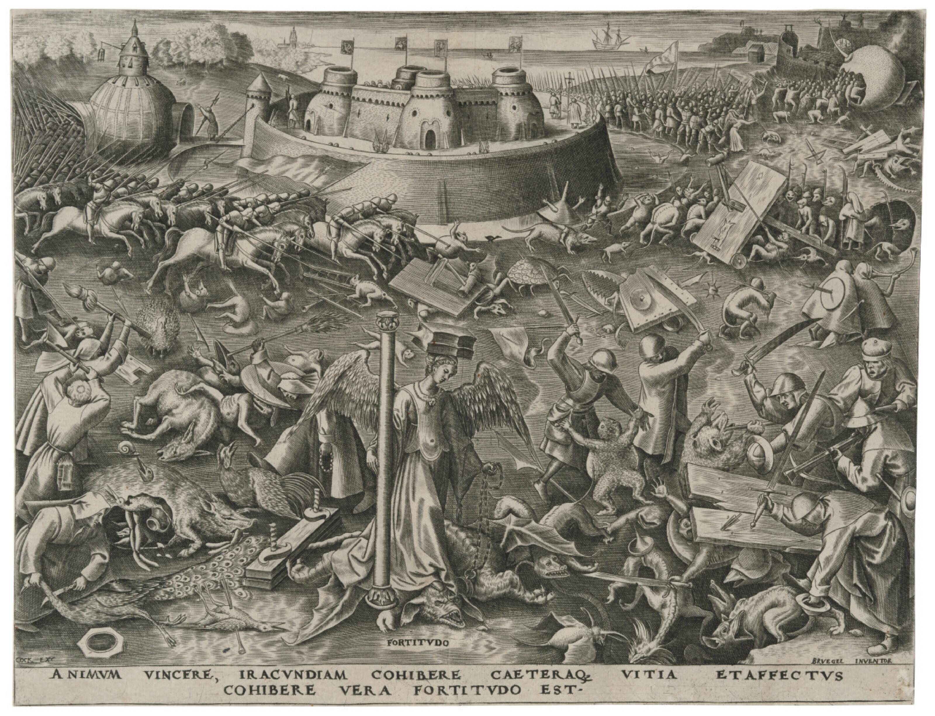 Fortitude (\'Fortitudo\'), from: The Seven Virtues