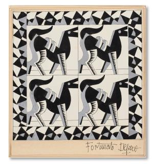 Fortunato Depero - Cavalli fiammanti