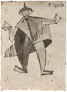 Fortunato Depero - Costume per Mandarino cinese de \'Il Canto dell\'Usignolo\'