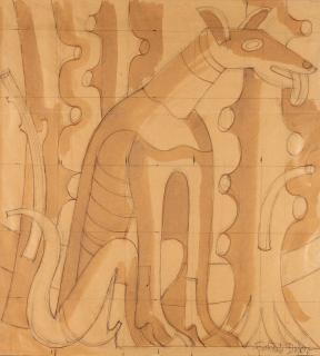 Fortunato Depero - Il Cane (Der Hund)