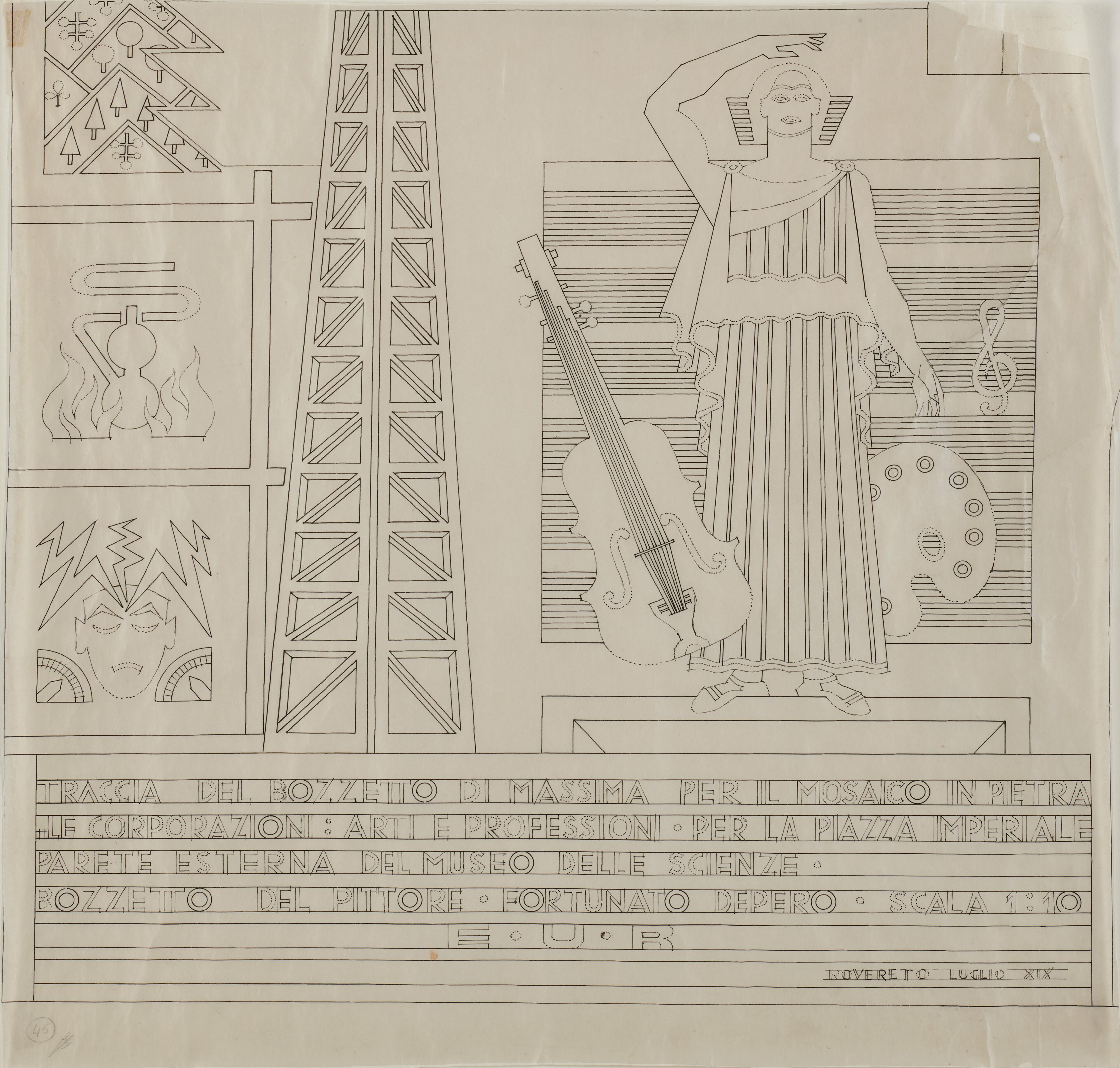 Fortunato Depero - La musica