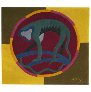 Fortunato Depero - Scimmia