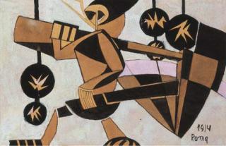 Fortunato Depero - Zappatore