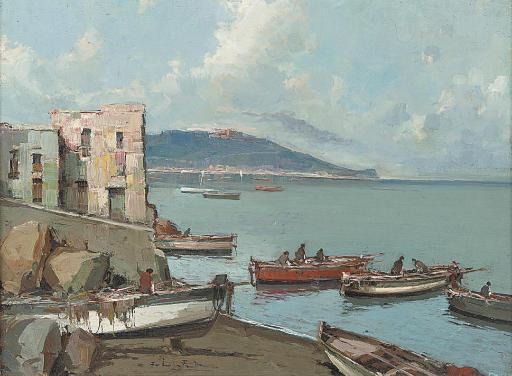 Fortunato Fontana - Preparativi per la pesca