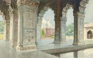 Fortunino Matania - The Taj Mahal