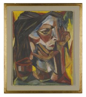 Fouad Kamel - Egyptian portrait Of A Woman