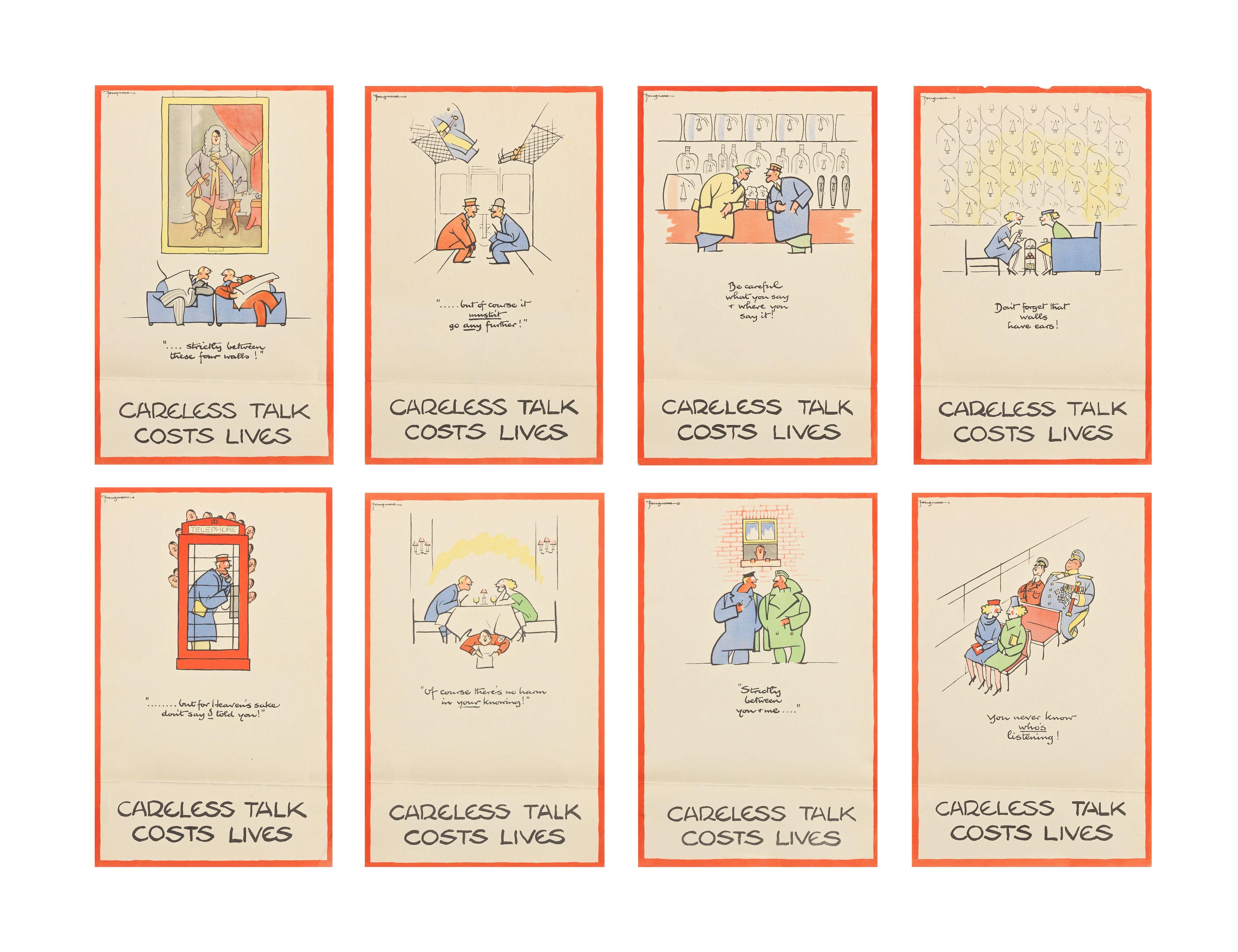 Fougasse - Careless Talk Costs Lives