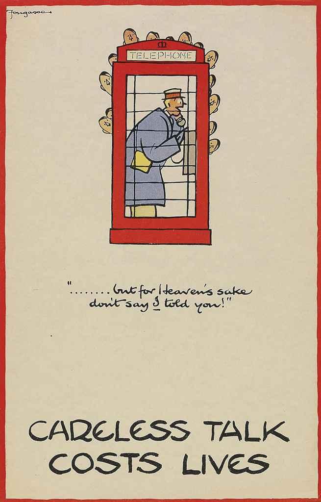 Fougasse - Careless Talk Costs Lives