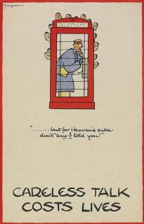 Fougasse - Careless Talk Costs Lives