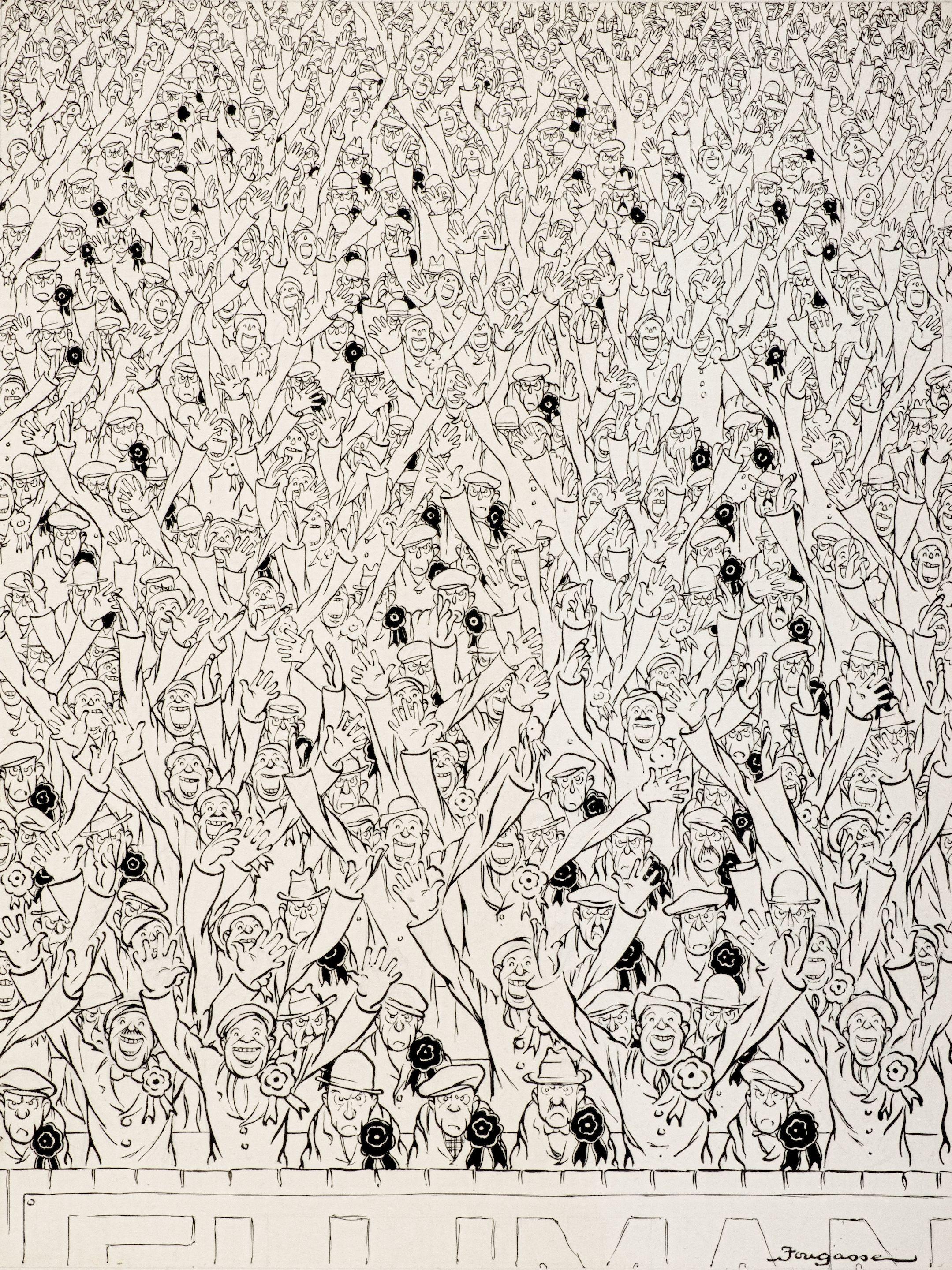 Fougasse - \'Goal!\' or 51,265 Men\'s Meat is 48,873 Men\'s Poison