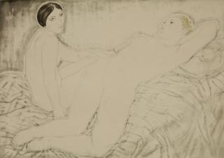 Foujita - LES DEUX AMIES (THE TWO FRIENDS)