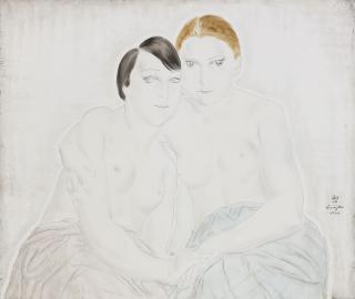 Foujita - Les Deux Amies (Two Friends)