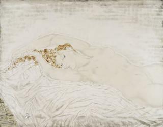 Foujita - NU ALLONGÉ (RECLINING NUDE)