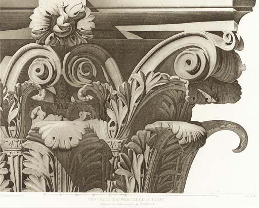 Fragments d\'Architecture Antique: Six Plates