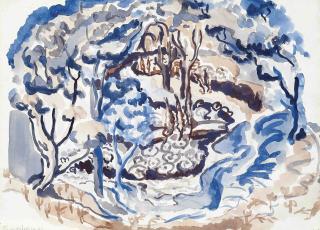 Frances Hodgkins - A Grove