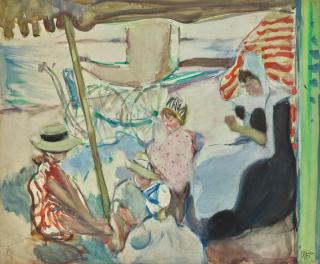 Frances Hodgkins - The Picnic