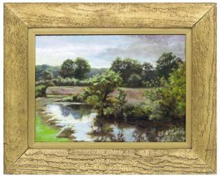 Frances Mabel Hollams - A Surrey stream