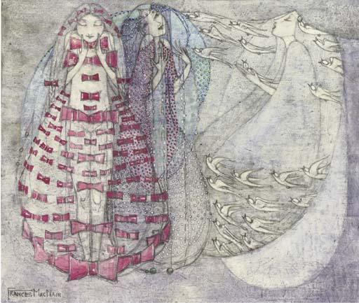 Frances Macdonald MacNair - Bows, Beads And Birds
