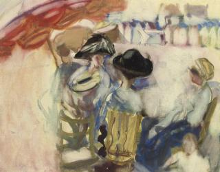 Frances Mary Hodgkins - On The Beach