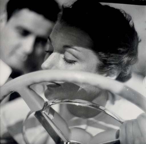 Frances Mclaughlin-Gill - Beauty Through a Man\'s Eyes III, 1950; Paris Collections, Versailles, Vogue, 1952; Covered Bridge, New Hope, PA, Glamour Magazine, 1946