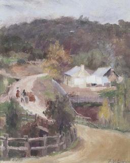 Frances Vida Lahey - Road to Heidelberg