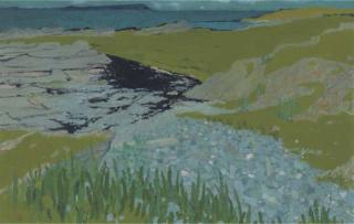 Frances Walker - Rocky coastal landscape