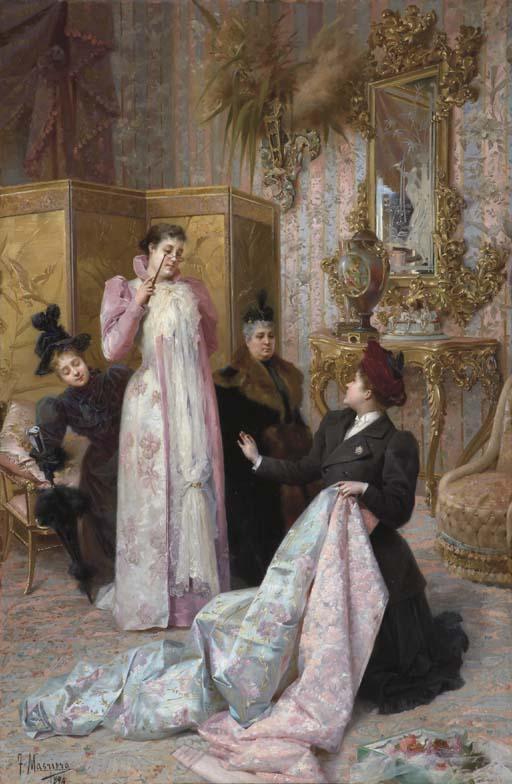 Francesc Masriera i Manovens - La marchande de mode, 1894