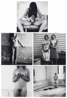 Francesca Woodman - (I) Self Portrait, Providence, Rhode Island   (Ii) Untitled, Rome  (Iii) Me And My Roommate, Boulder, Colorado  (Iv) Untitled, Providence, Rhode Island  (V) Untitled, Providence, Rhode Island