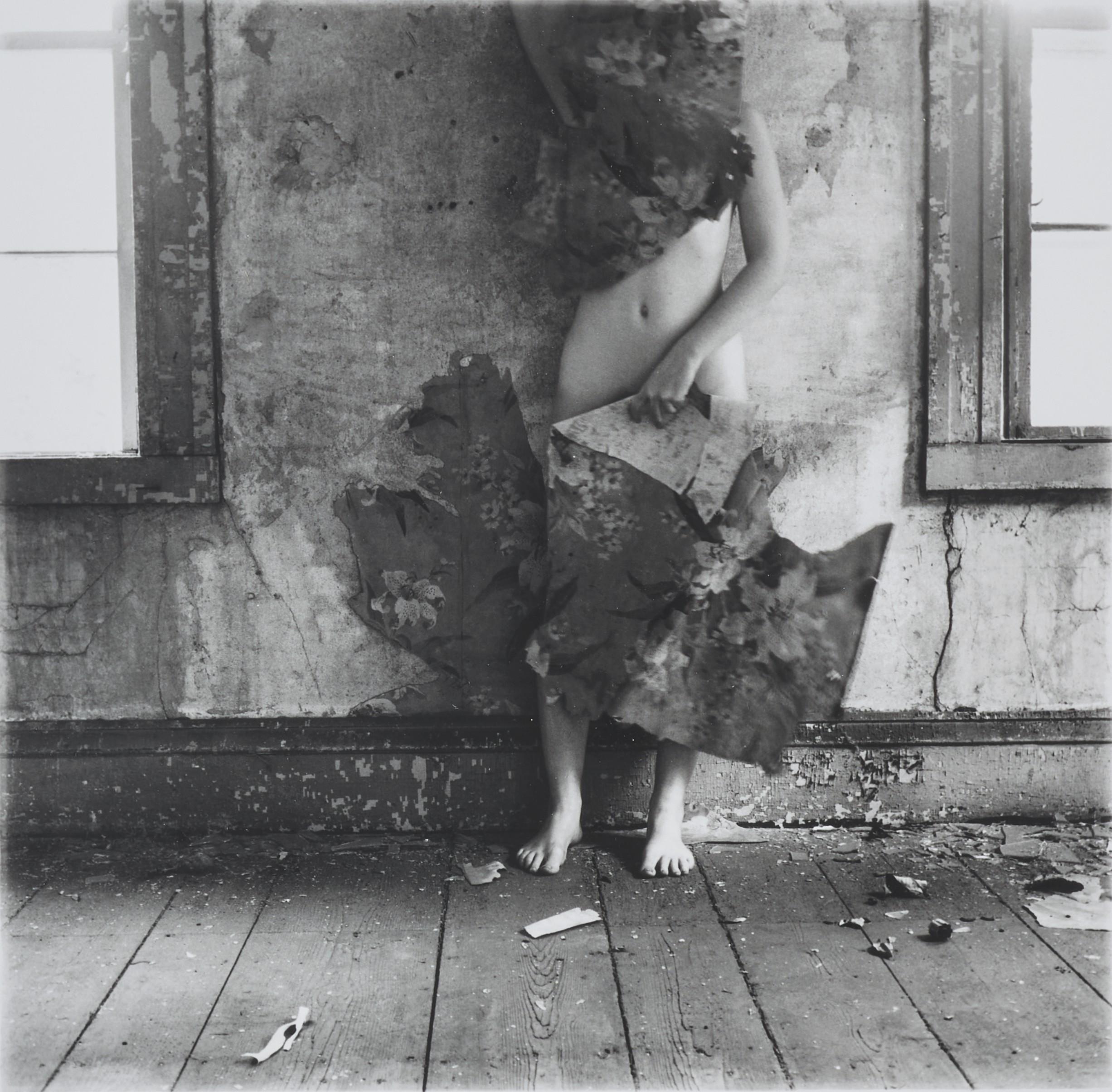 Francesca Woodman - Space2, Providence, Rhode Island, 1976