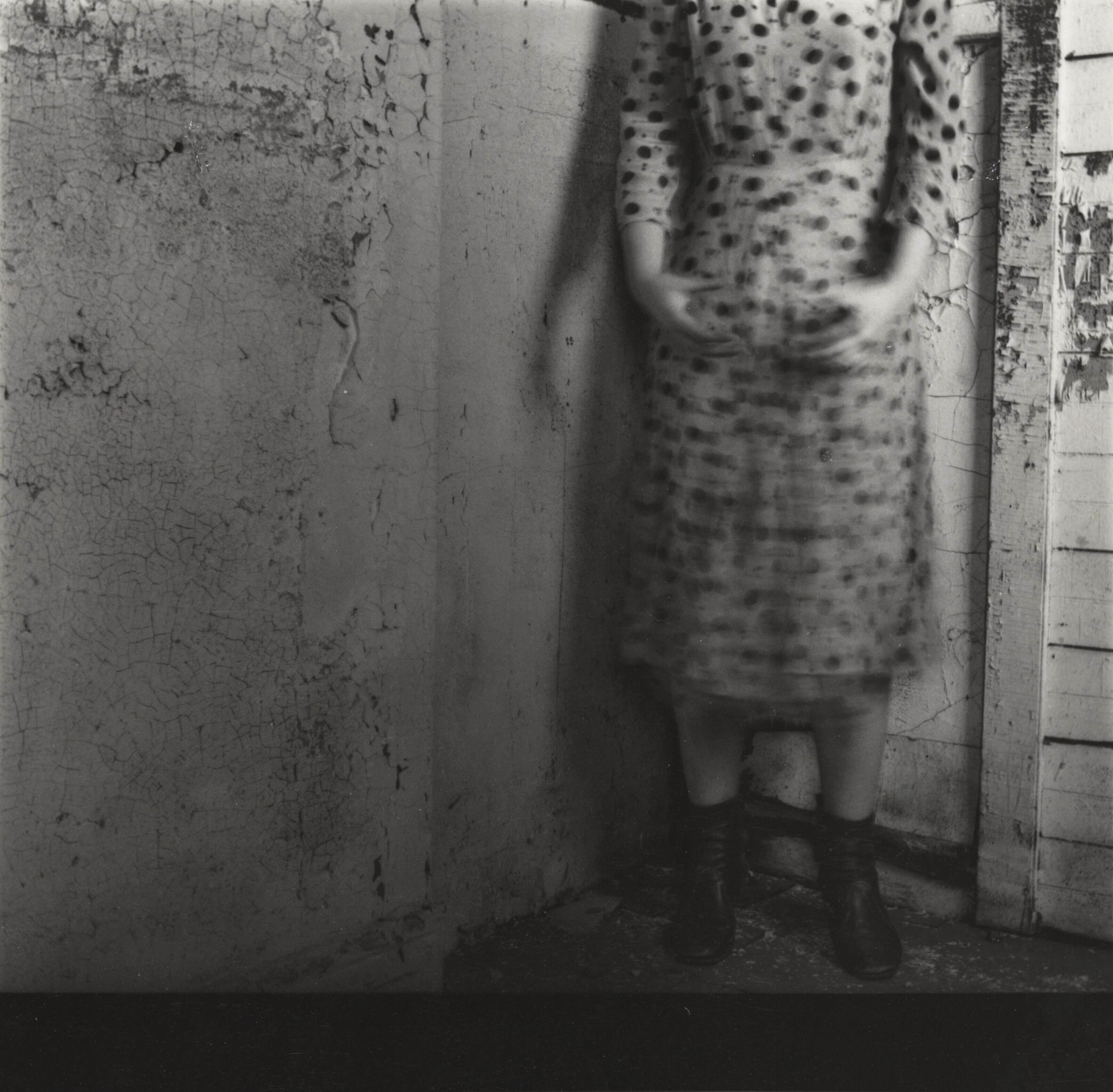Francesca Woodman - Untitled, Self-Portrait (series \'Polka Dots\'), Rhode Island, 1976-1977
