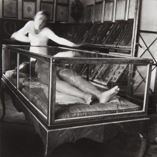 Francesca Woodman - Untitled (Self-Portrait With Anatomical Model)