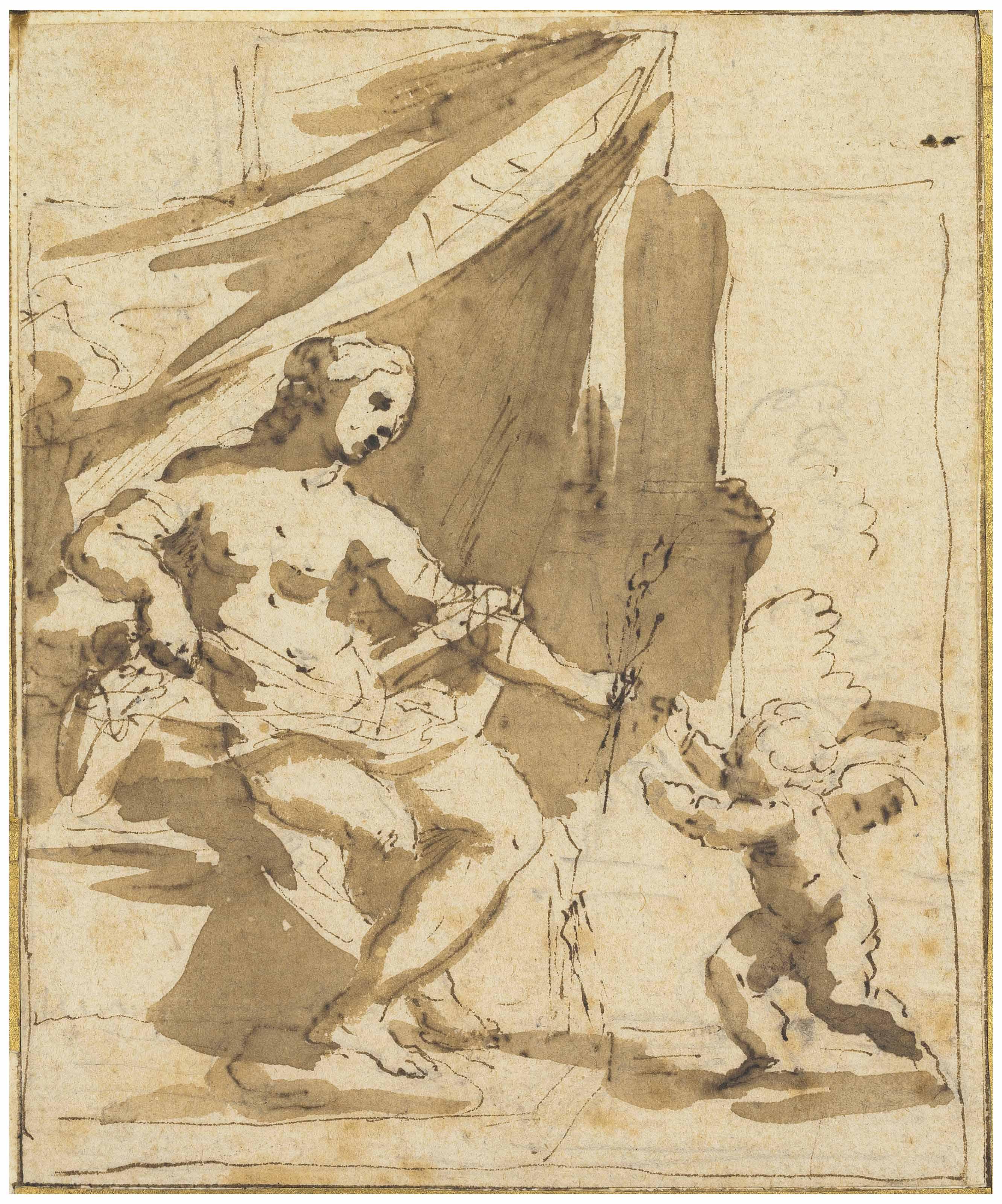 Francesco Albani - Venus and Cupid