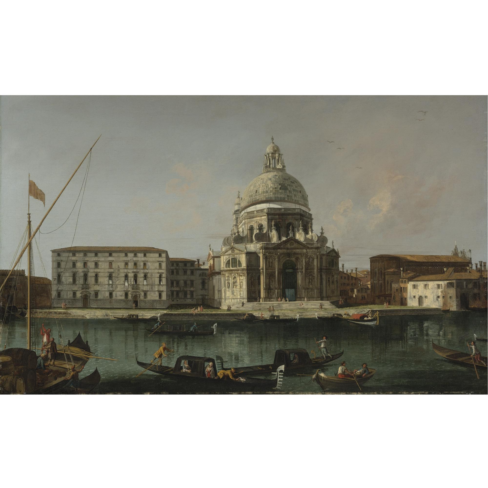 Francesco Albotto - View Of Santa Maria Della Salute, Venice