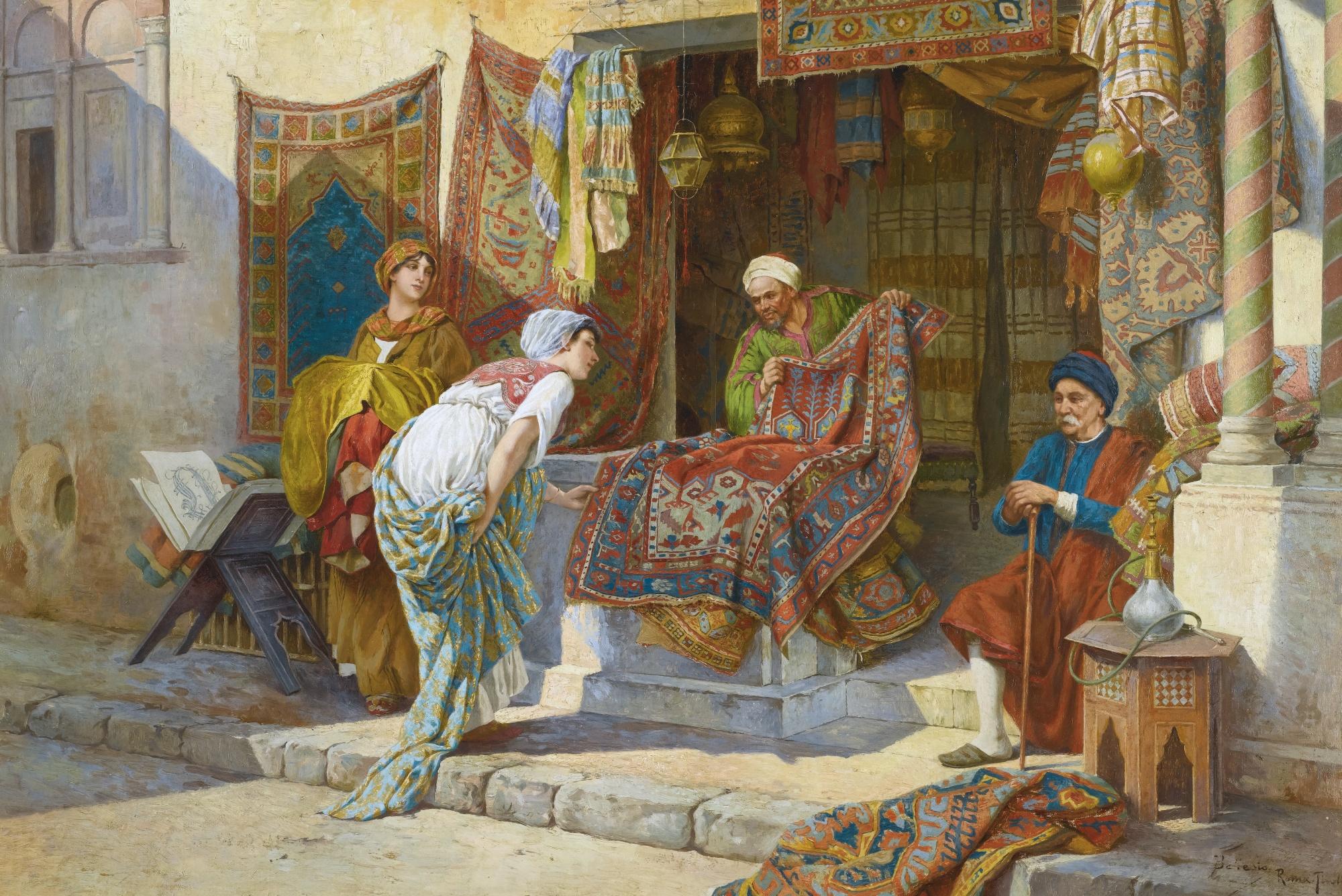 Francesco Ballesio - Italian the Carpet Merchant